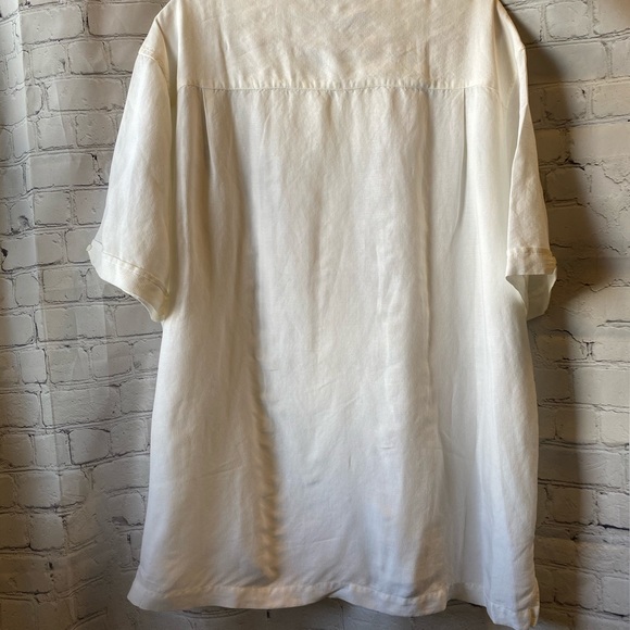 Men’s XL Cubavera linen blend button down shirt - Picture 5 of 9